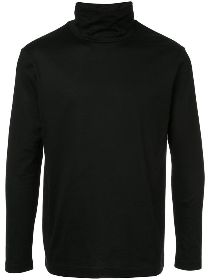 Estnation Classic Roll-neck Sweater - Black