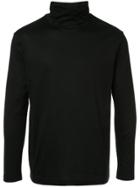 Estnation Classic Roll-neck Sweater - Black