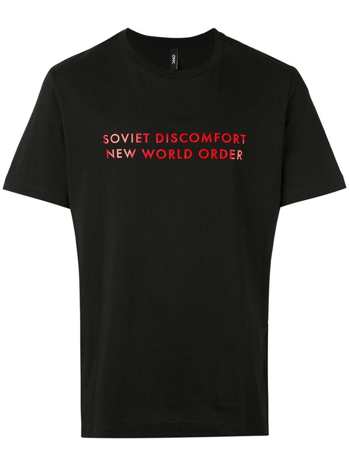 Omc Soviet Discomfort T-shirt - Black
