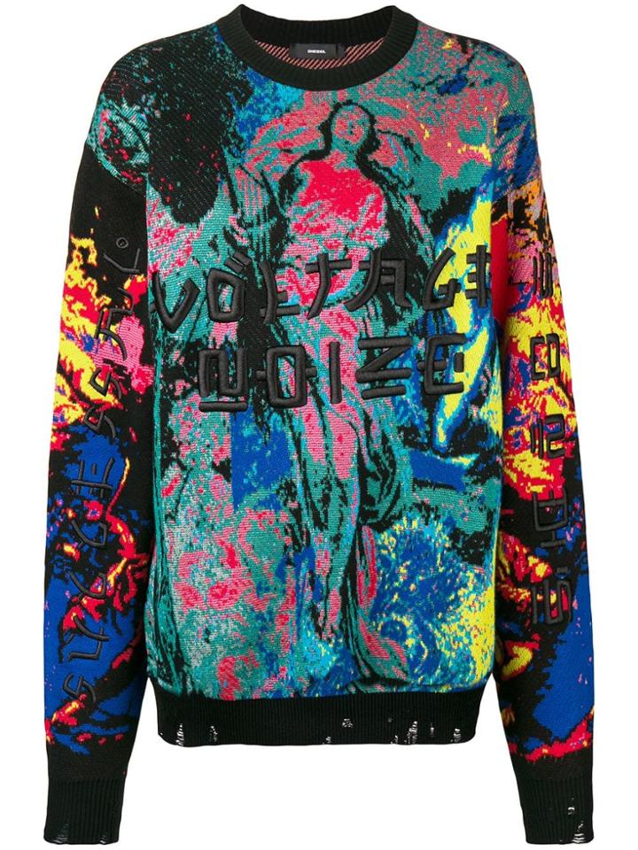 Diesel Embroidered Jumper - Unavailable