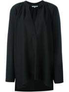 Helmut Lang Oversized Deep V 'poet' Top