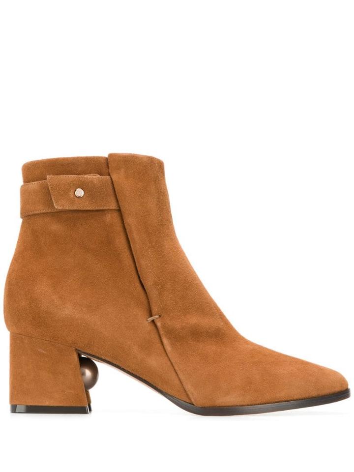 Nicholas Kirkwood Miri Ankle Boots - Brown