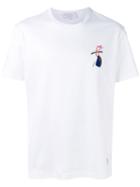 Salvatore Ferragamo - Chest-print T-shirt - Men - Cotton - S, White, Cotton