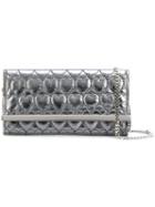 Philipp Plein - Axed Shoulder Bag - Women - Leather - One Size, Grey, Leather