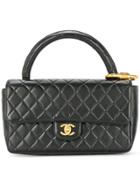 Chanel Vintage Cc Logo 2-in-2 Hand Bag Set - Black
