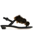 Sanayi 313 'fiocco' Sandals - Black