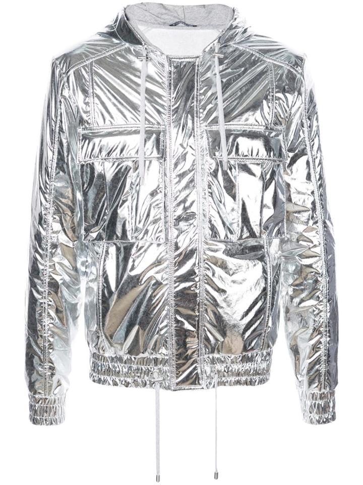 Balmain Metallic Wind Breaker