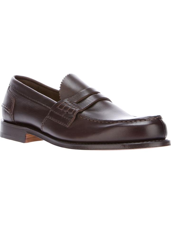 Church S Pembrey Loafers, Men's, Size: 6, Brown, Leather