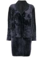 S.w.o.r.d 6.6.44 Lambskin Coat - Blue