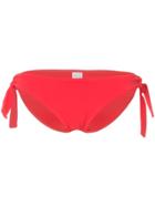 Seafolly Loop Tie Side Hipster Bikini Bottom - Red