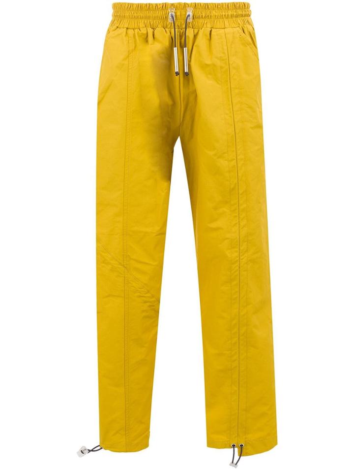 A-cold-wall* Elasticated Waist Trousers - Yellow