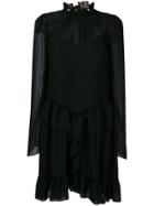 See By Chloé Layered Ruffle Dress - Black
