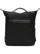 Ally Capellino Top Handle Zip Pocket Backpack - Black
