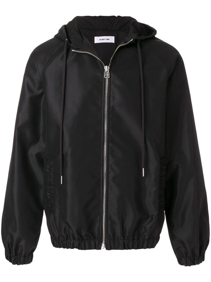 Helmut Lang Hooded Windbreaker - Black