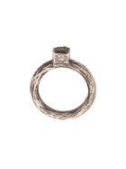 Henson Antique-effect Ring - Metallic