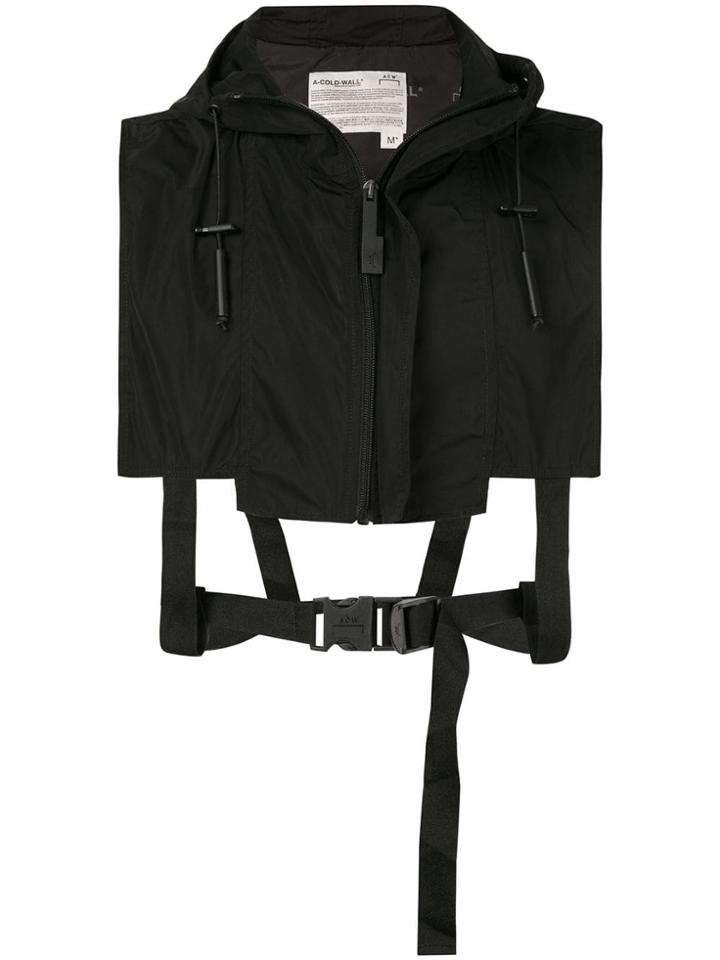 A-cold-wall* Hooded Vest - Black