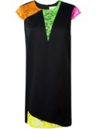 Christopher Kane Colour Block Lace Dress