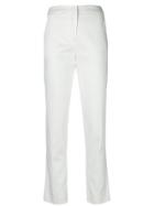Blumarine Embroidered Detail Trousers - White