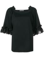 Alberta Ferretti Loose-fit Blouse - Black