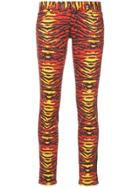 Faith Connexion Leopard Print Skinny Jeans - Red