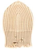 Unravel Destroyed Beanie, Women's, Size: S/m, Nude/neutrals, Cashmere/virgin Wool