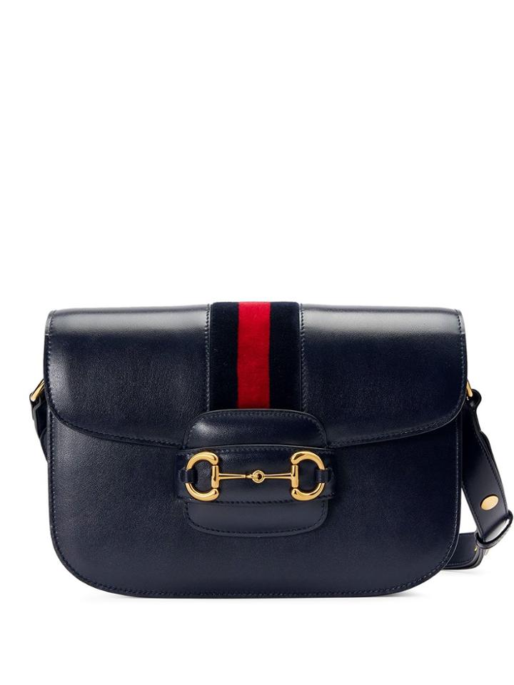 Gucci Borsa A Spalla Gucci 1955 Horsebit Piccola - Blue