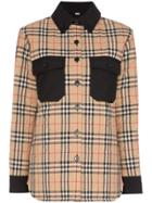 Burberry Crossford Vintage Check Quilted Jacket - Neutrals