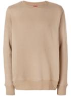 424 Fairfax Crew-neck Sweatshirt - Nude & Neutrals