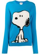 Chinti & Parker Snoopy Print Jumper - Blue