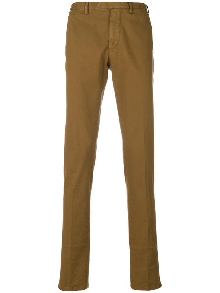 Dell'oglio Classic Chinos - Brown
