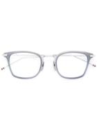 Thom Browne Eyewear Square-frame Glasses - Grey