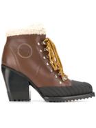 Chloé Rylee Mountain Boots - Brown