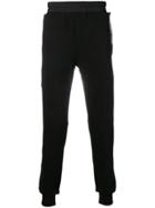 Les Benjamins Embroidered Logo Track Pants - Black