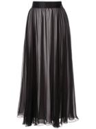 Chanel Vintage Cc Logos Skirt - Black