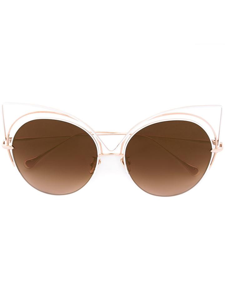 Frency & Mercury Quetzal Sunglasses, Women's, Grey, Titanium