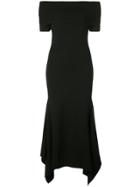 Solace London Savina Knitted Midi Dress - Black