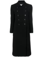 Dondup Long Double Breasted Coat - Black