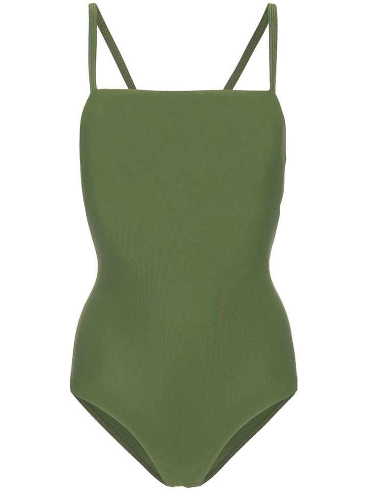 Matteau Green The Ring Maillot Swimsuit