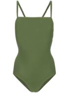 Matteau Green The Ring Maillot Swimsuit