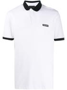 Emporio Armani Two-tone Polo Shirt - White