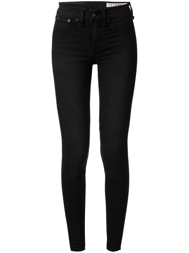 Rag & Bone 'highrise Legging' Jeans - Black