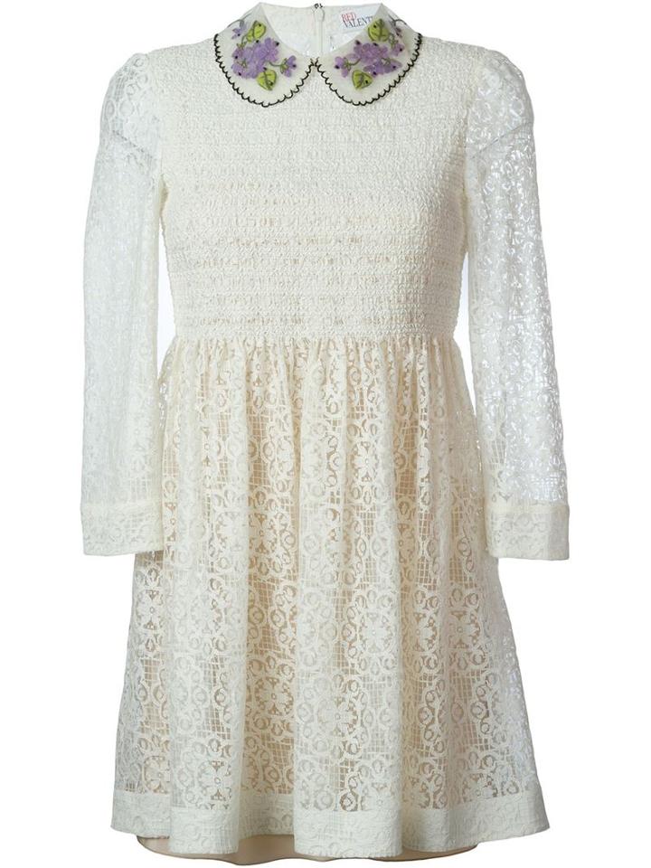Red Valentino Lace Empire Waist Dress