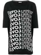 Each X Other Revolution Print T-shirt - Black