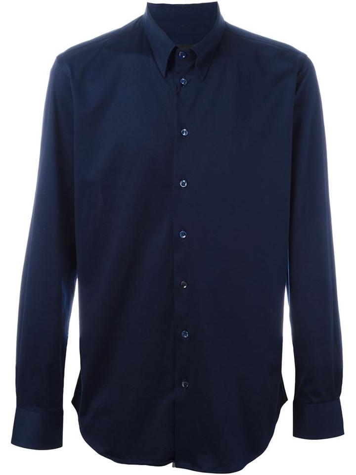 Giorgio Armani Classic Tail Hem Shirt