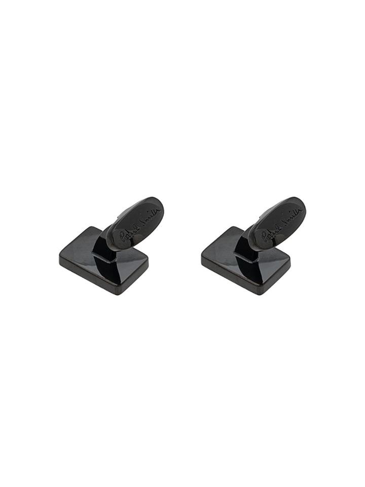 Paul Smith Hearts Card Cufflinks - Black