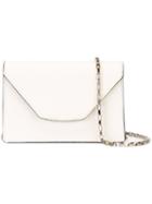 Valextra Mini 'iside Chain' Crossbody Bag, Women's, White
