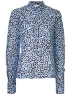 Christian Wijnants Loose-fit Printed Shirt - Blue