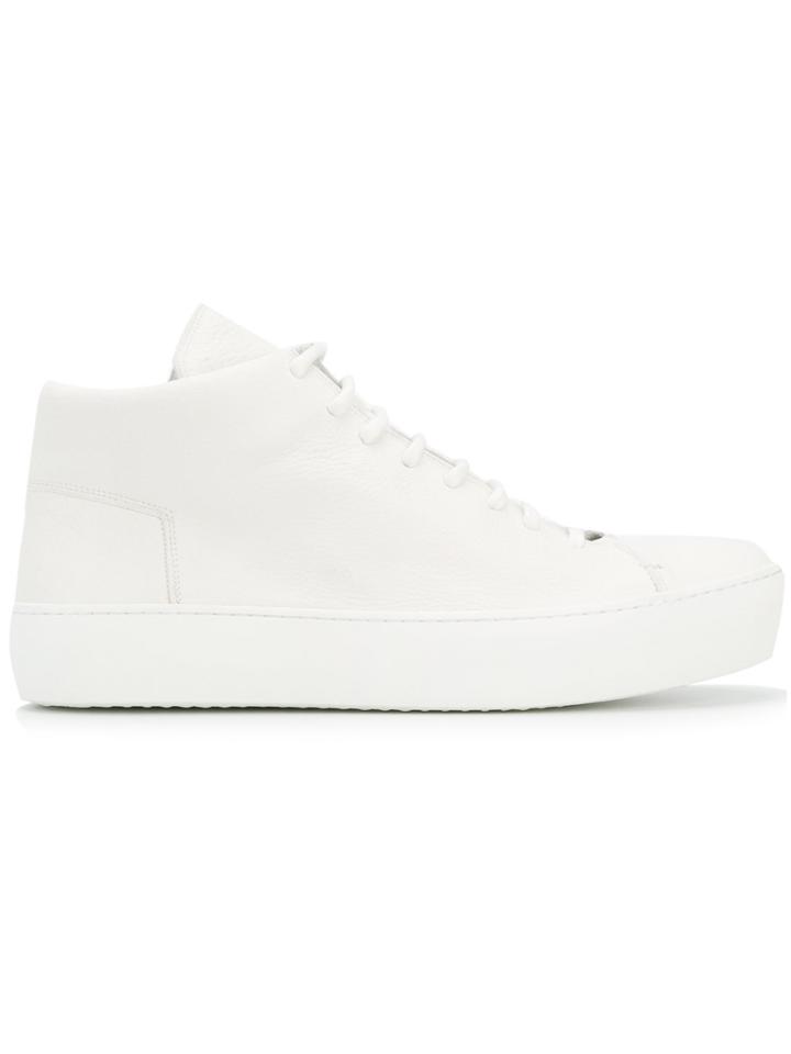 The Last Conspiracy Lace-up Creeper Sneakers - White