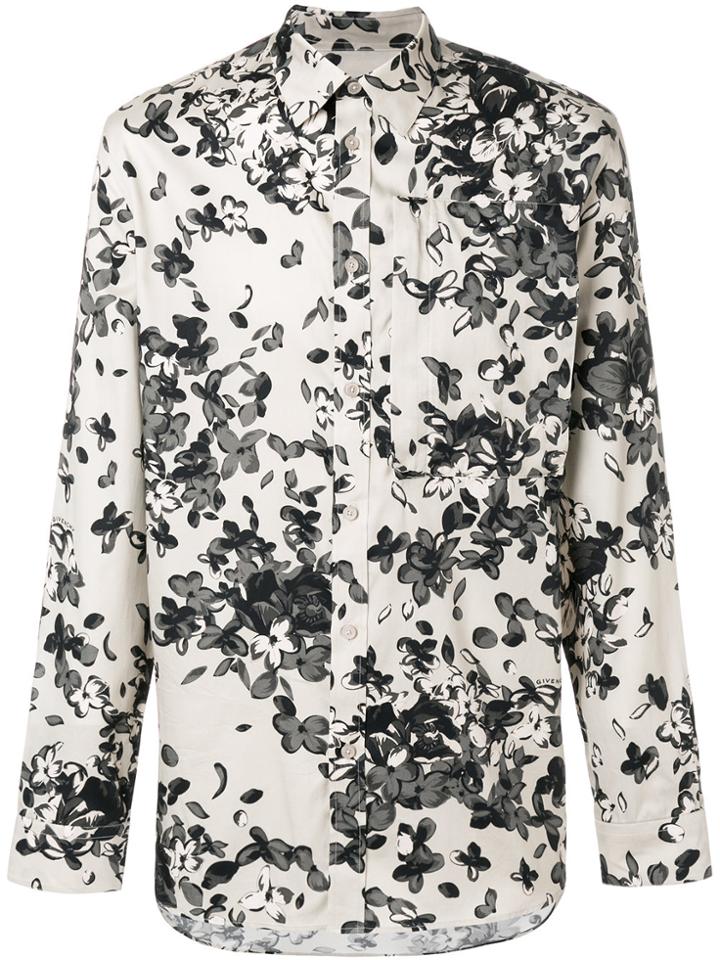 Givenchy Floral Long-sleeve Shirt - Multicolour