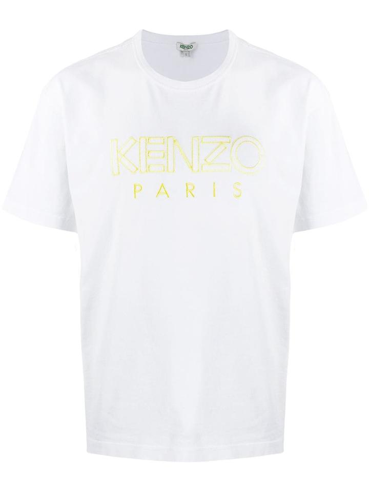 Kenzo Embroidered Logo T-shirt - White